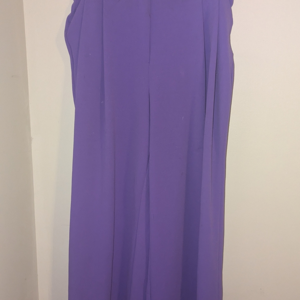 New York & Company Purple Pantsuit